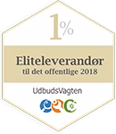 Eliteleverandør badge 2018